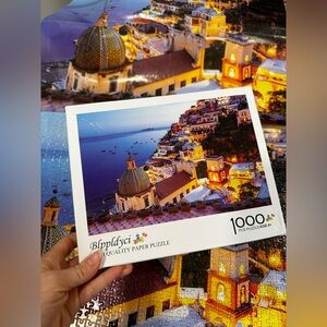 Santorini, Greece Scenic Cityscape Jigsaw Puzzle, 1000 pcs